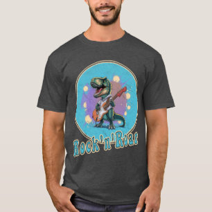 Camiseta T-Rex tocando una guitarra - Rock'n'Roar