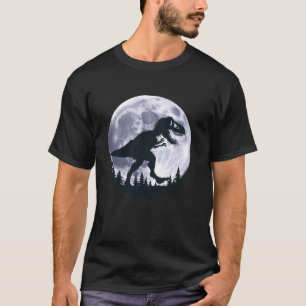 Camiseta T Rex Trex relleno Stuffy Dino Trex Paseo Nocturno