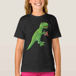 Camiseta T-Rex y Pizza
