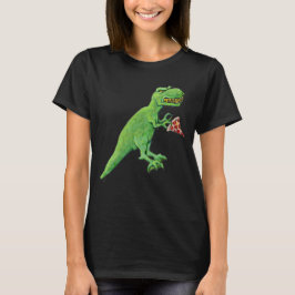 Camiseta T-Rex y Pizza