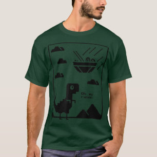 Camiseta T-Rex Y Ramen Pixel Art Oh My Ramen T-Rex Ramen