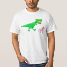 T-Rex y unicornio
