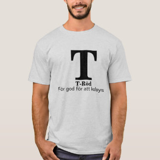 Camiseta T-Röd