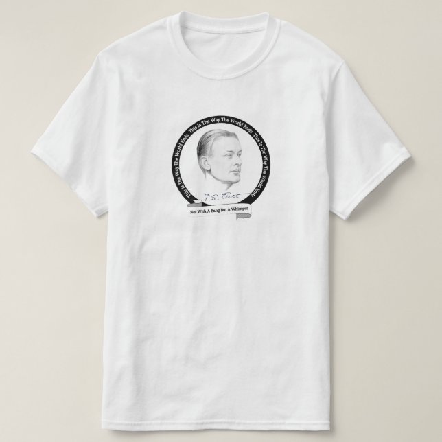 Camiseta T.S. Eliot Tee (Diseño del anverso)