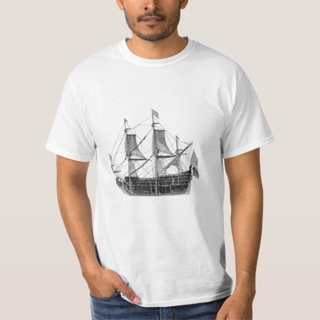 Camiseta T SHIET .sea ship (Anverso)