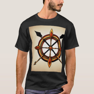 Camiseta T-shir con tema de tatuajes