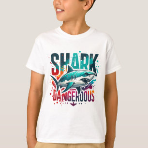 Camiseta T-Shir de los niños tiburones de Guay - Sumérjase