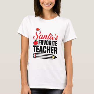 Camiseta T-Shir, profesora favorita de Santa Camisetas, Nav