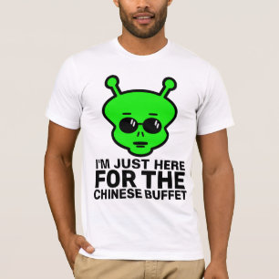 CAMISETA T-SHIRS CHINO-BUFFET ALIEN