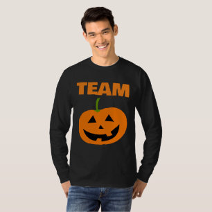 CAMISETA T-SHIRS DEL EQUIPO PUMPKIN HALLOWEEN