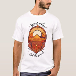 Camiseta T-Shirt 3D Sunset de Desert Vibes