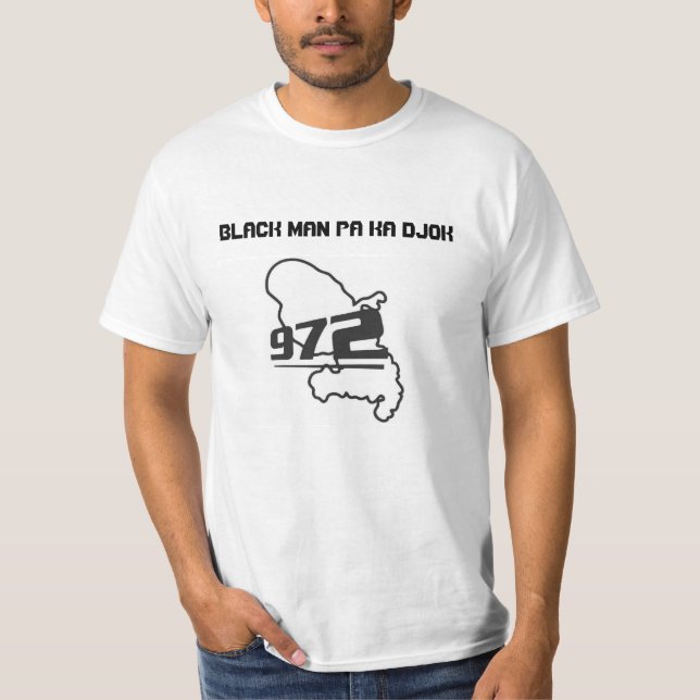 Camiseta T - shirt 972 Martinica (Anverso)