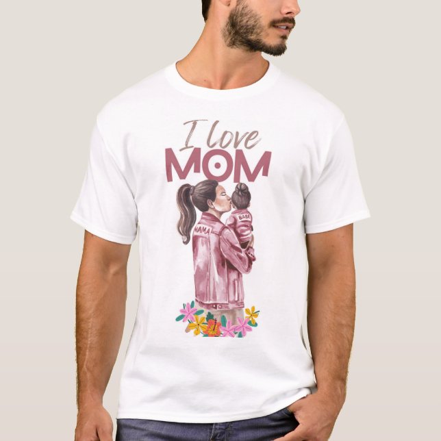 Camiseta T-Shirt A mother’s love is my first miracle (Anverso)