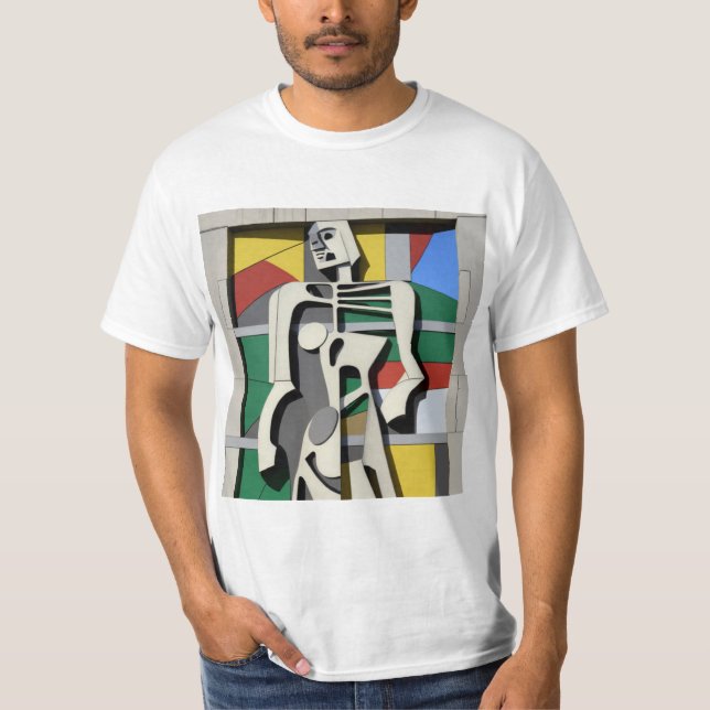 Camiseta T-shirt abstract design unique (Anverso)