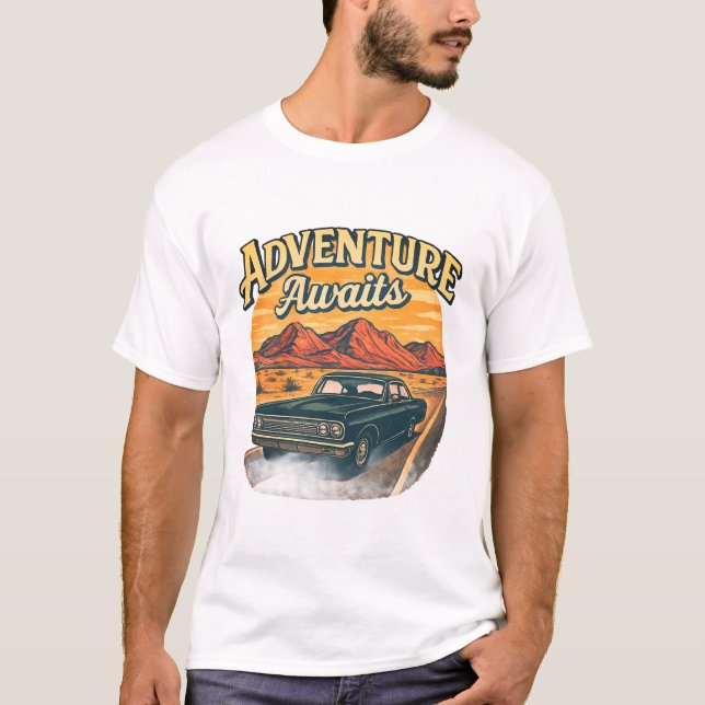 Camiseta t-shirt adventure  (Anverso)