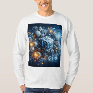 Camiseta T-Shirt AI x Blockchain Revolution