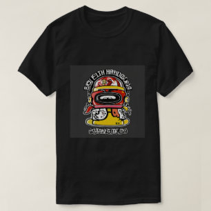 Camiseta T-Shirt al estilo japonés Keith Harring