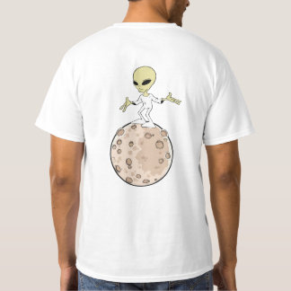 Camiseta T-shirt “Alien sobre su planeta "
