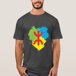 Camiseta T-shirt Amazigh flag