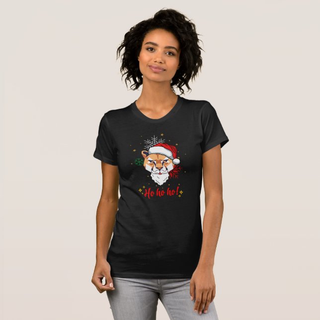 Camiseta t-shirt animal ho ho ho  (Anverso completo)