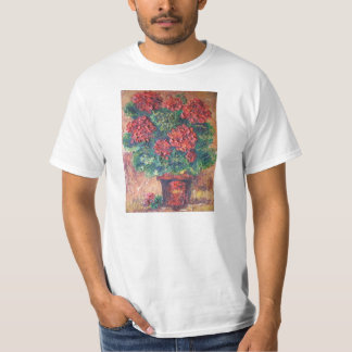 Camiseta T-Shirt Ann Hayes pintando belleza roja