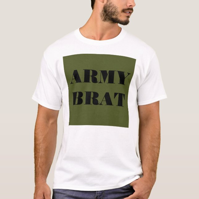 Camiseta T-Shirt Army Brat (Anverso)