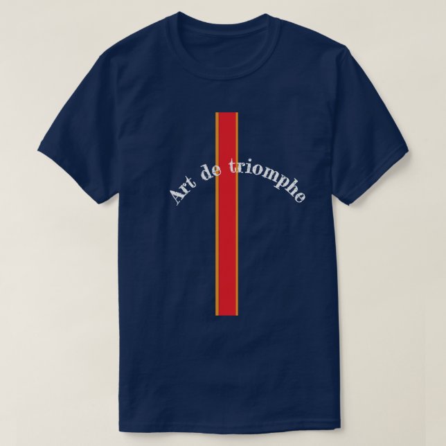 Camiseta T-shirt Art de Triomphe   (Diseño del anverso)