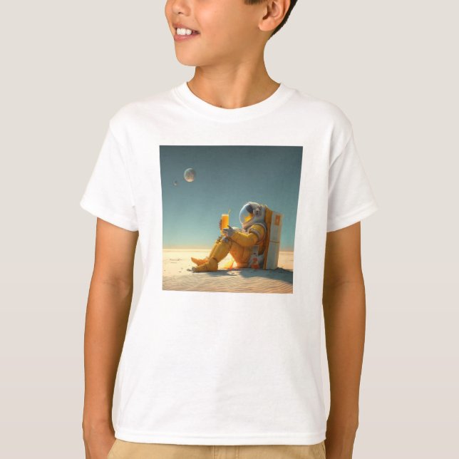 Camiseta T-shirt astronaute (Anverso)