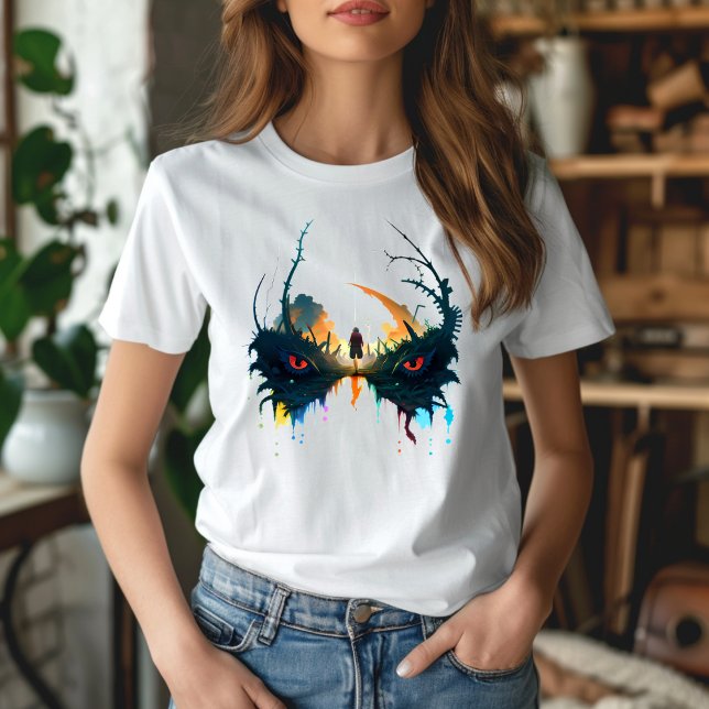 Camiseta T-shirt Aventure dans l'œil du monstre (Subido por el creador)