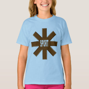 Camiseta T-shirt azul cielo SOL CHOCOLATE