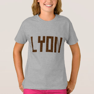 Camiseta T-shirt básico acero claro LYON CHOCOLATE