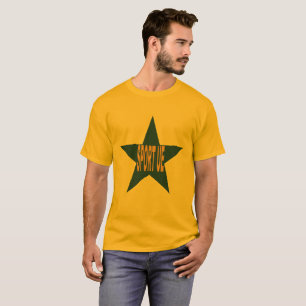 Camiseta T-shirt básico anaranjado Diseño DEPORTE EUROPA