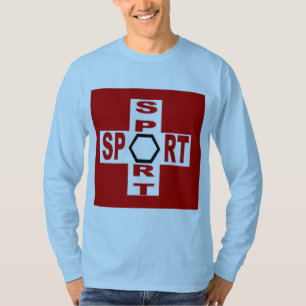 Camiseta T-shirt básico azul cielo DEPORTE SUIZA