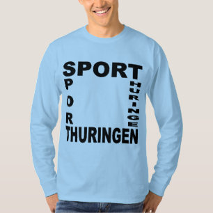Camiseta T-shirt básico azul cielo DEPORTE TURINGIA