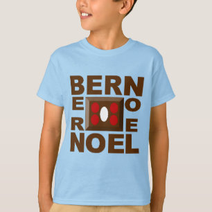 Camiseta T-shirt básico azul cielo Diseño BERN NOEL