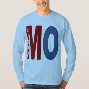 Camiseta T-shirt básico azul cielo MISSOURI DEPORTE