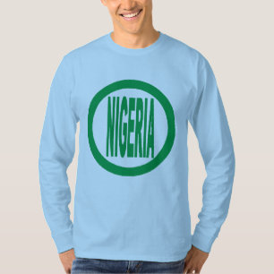 Camiseta T-shirt básico azul cielo NIGERIA