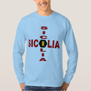 Camiseta T-shirt básico azul cielo   SICILIA