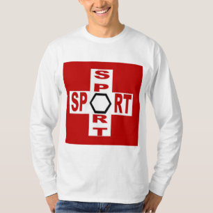 Camiseta T-shirt básico blanco DEPORTE SUIZA