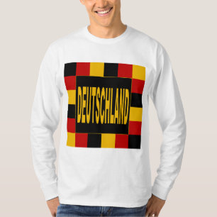 Camiseta T-shirt básico blanco DEUTSCHLAND
