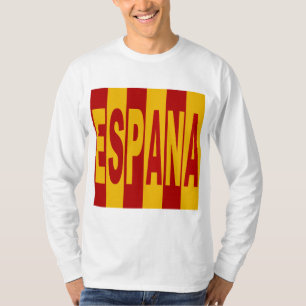 Camiseta T-shirt básico blanco ESPANA