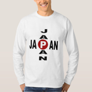 Camiseta T-shirt básico blanco mangas largas JAPÓN