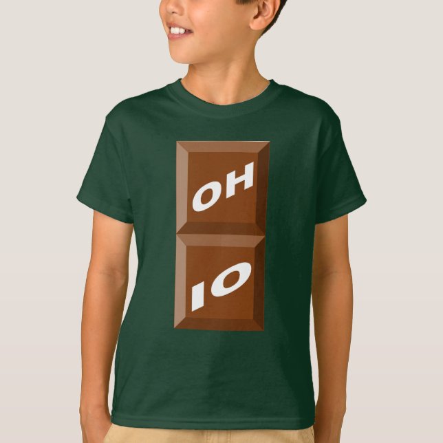 CAMISETA T-SHIRT BÁSICO BREZAL OHIO CHOCOLATE (Anverso)