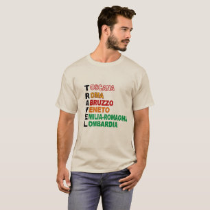 Camiseta T-shirt básico enarena a VIAJE ITALIA