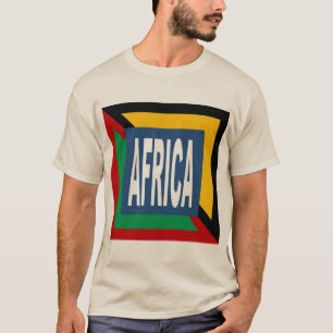 Camiseta T-shirt básico enarena DISEÑO AFRICA