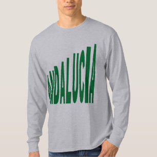 Camiseta T-shirt básico gris ANDALUCÍA