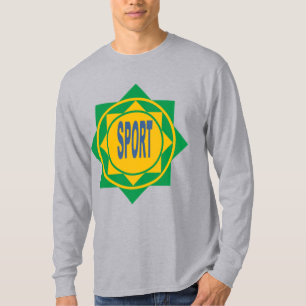 Camiseta T-shirt básico gris para hombres    DEPORTE BRASIL