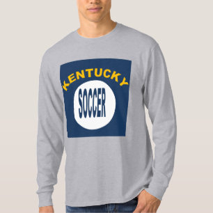 Camiseta T-shirt básico gris para hombres KENTUCKY SOCCER