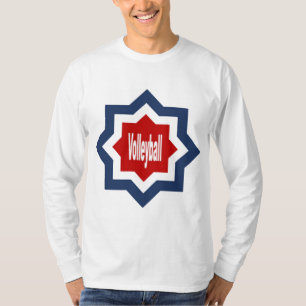 Camiseta T-shirt básico mangas largas DISEÑO BALONVOLEA