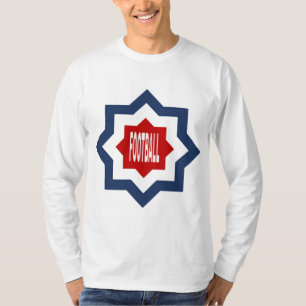 Camiseta T-shirt básico mangas largas DISEÑO FÚTBOL